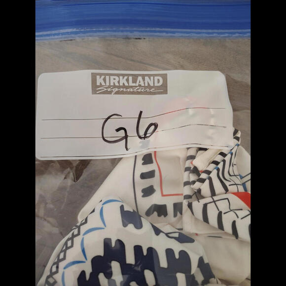 NWT Fashion mia Sleeveless  Geometric Print Dress Summer spring White blue red - Picture 9 of 9